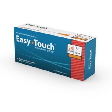 EasyTouch Luer-Lock Hypodermic Needle - 25g 1.5" (40mm)