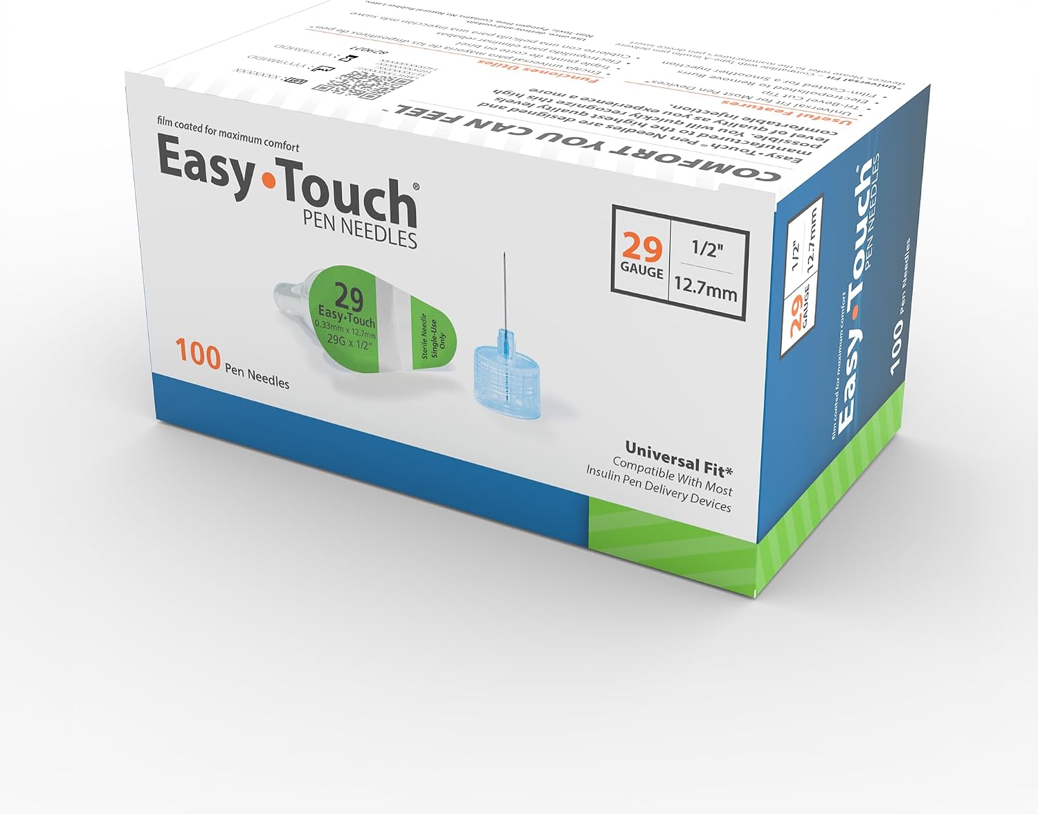 EasyTouch Pen Needles - 29g 12.7mm