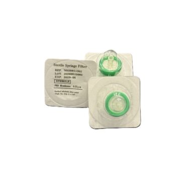 PES Syringe Filter - 0.22 um, 13mm, Luer-Lok/Luer Slip, Sterile