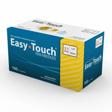 EasyTouch Pen Needles - 31g 6mm