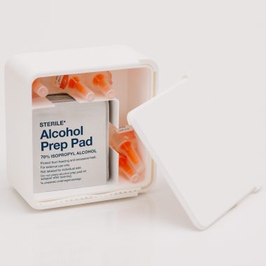Needle and Alcohol Wipe Box