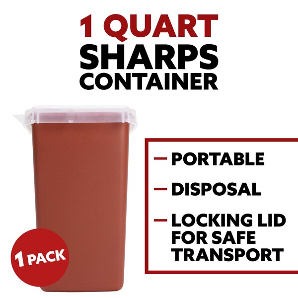 Sharps Container - 1QT - Image 2