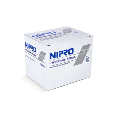 Nipro Luer-Lock Hypodermic Needle - 27g, 1 1/4" (32mm)