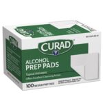 Curad Alcohol Prep Pads - 100 Box