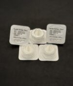 PTFE Syringe Filter Hydrophobic - 0.22um, 25mm, Luer-Lok/Luer Slip, Sterile - 5 pack