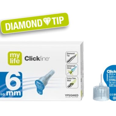 Clickfine Pen Needles - 31g 6mm