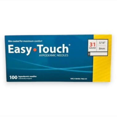 EasyTouch Luer-Lock Hypodermic Needle - 31g, 5/16" (8mm)