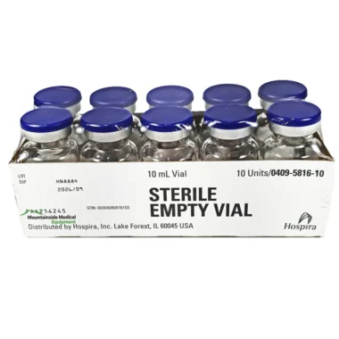 Pfizer Empty Sterile Vial - 10mL, 10-pack