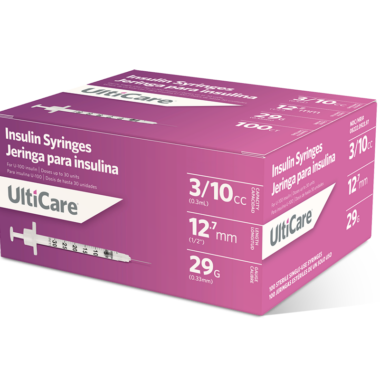 UltiCare Insulin Syringe - 29g, 1/2", 0.3mL